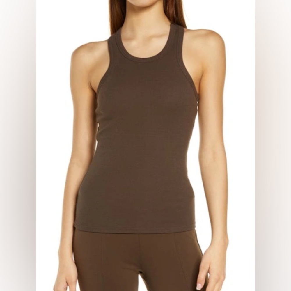 Alo Yoga Brown Tank Top